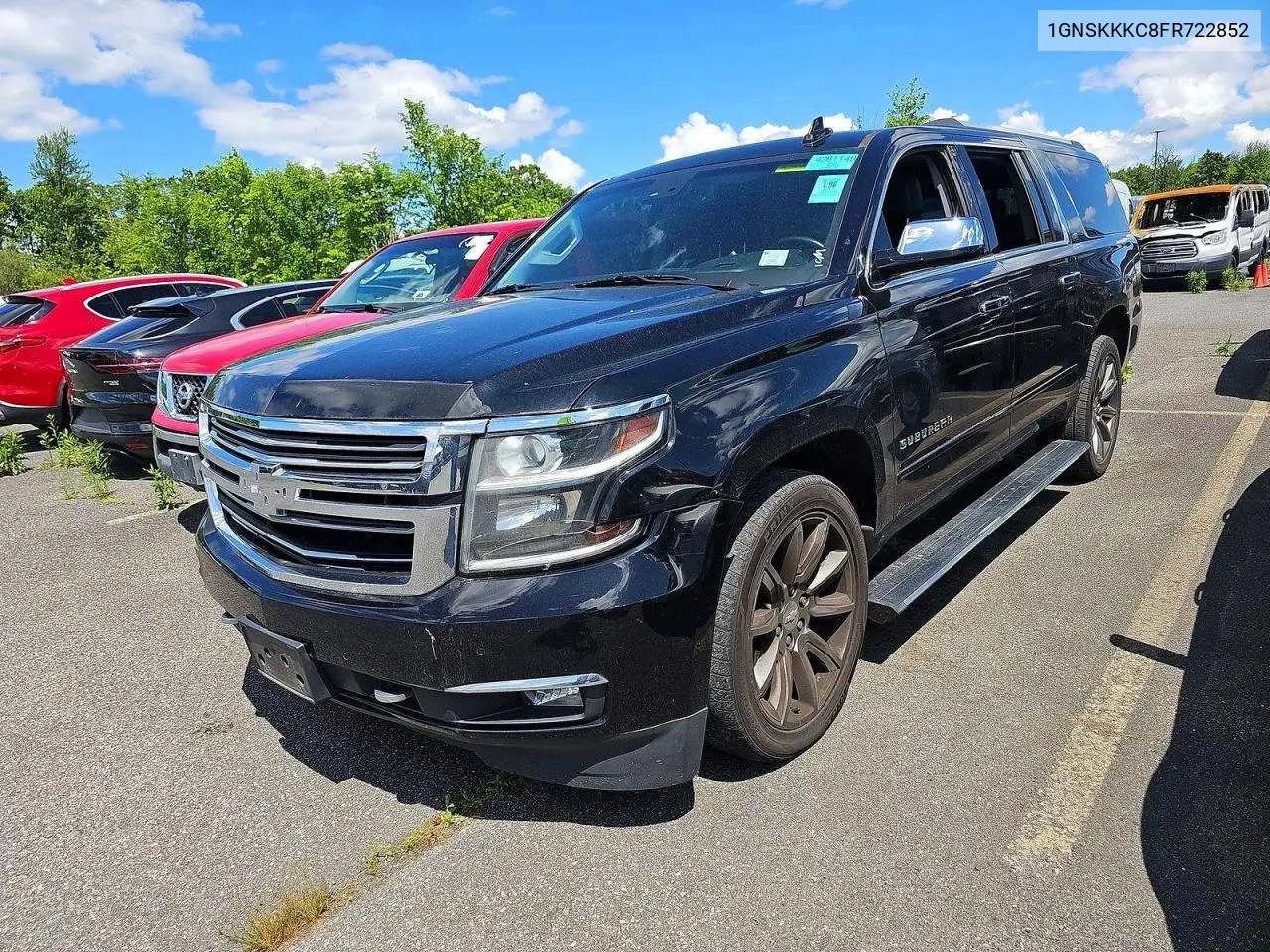 2015 Chev Suburban K VIN: 1GNSKKKC8FR722852 Lot: 61456236