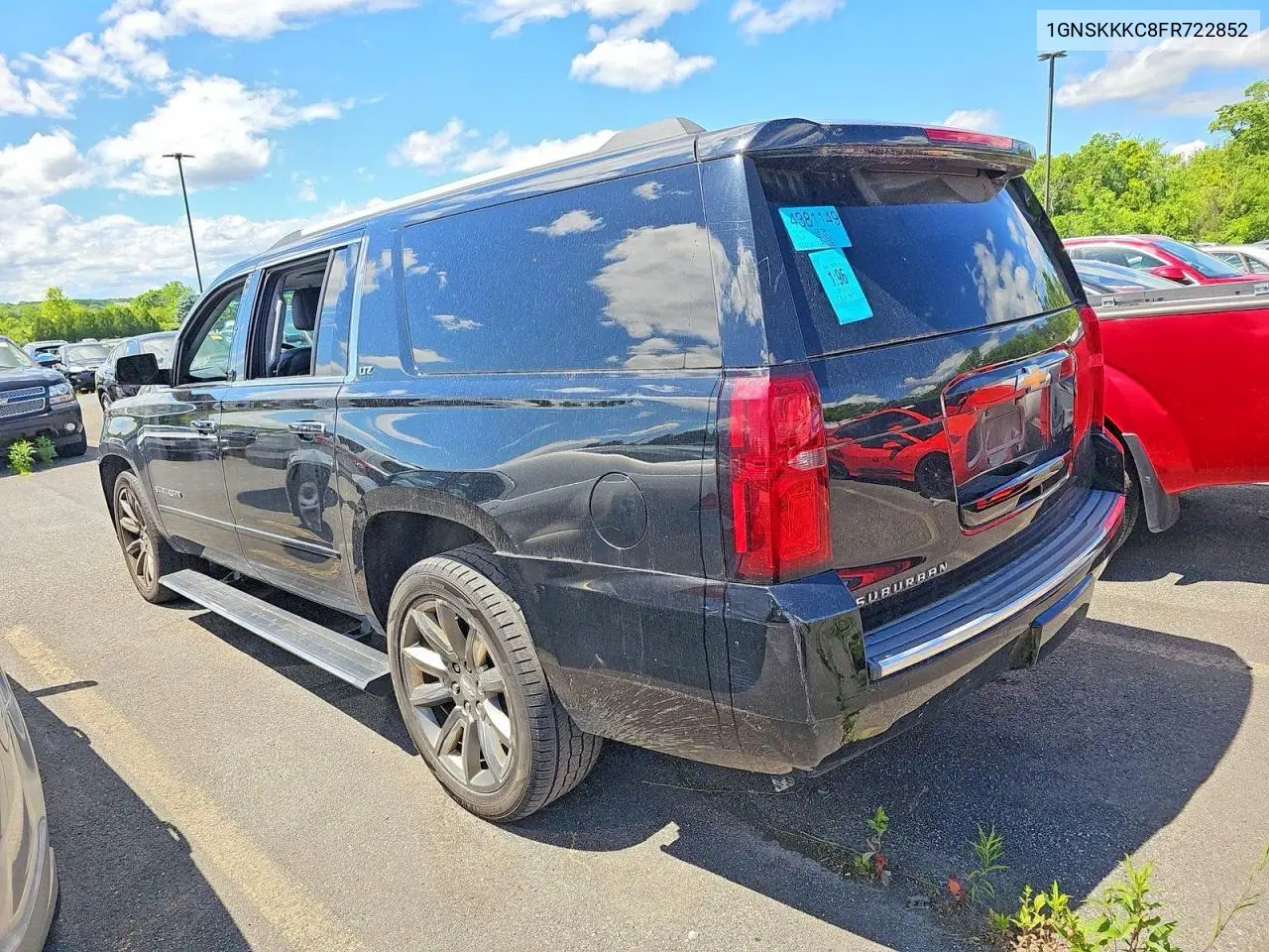 2015 Chev Suburban K VIN: 1GNSKKKC8FR722852 Lot: 61456236