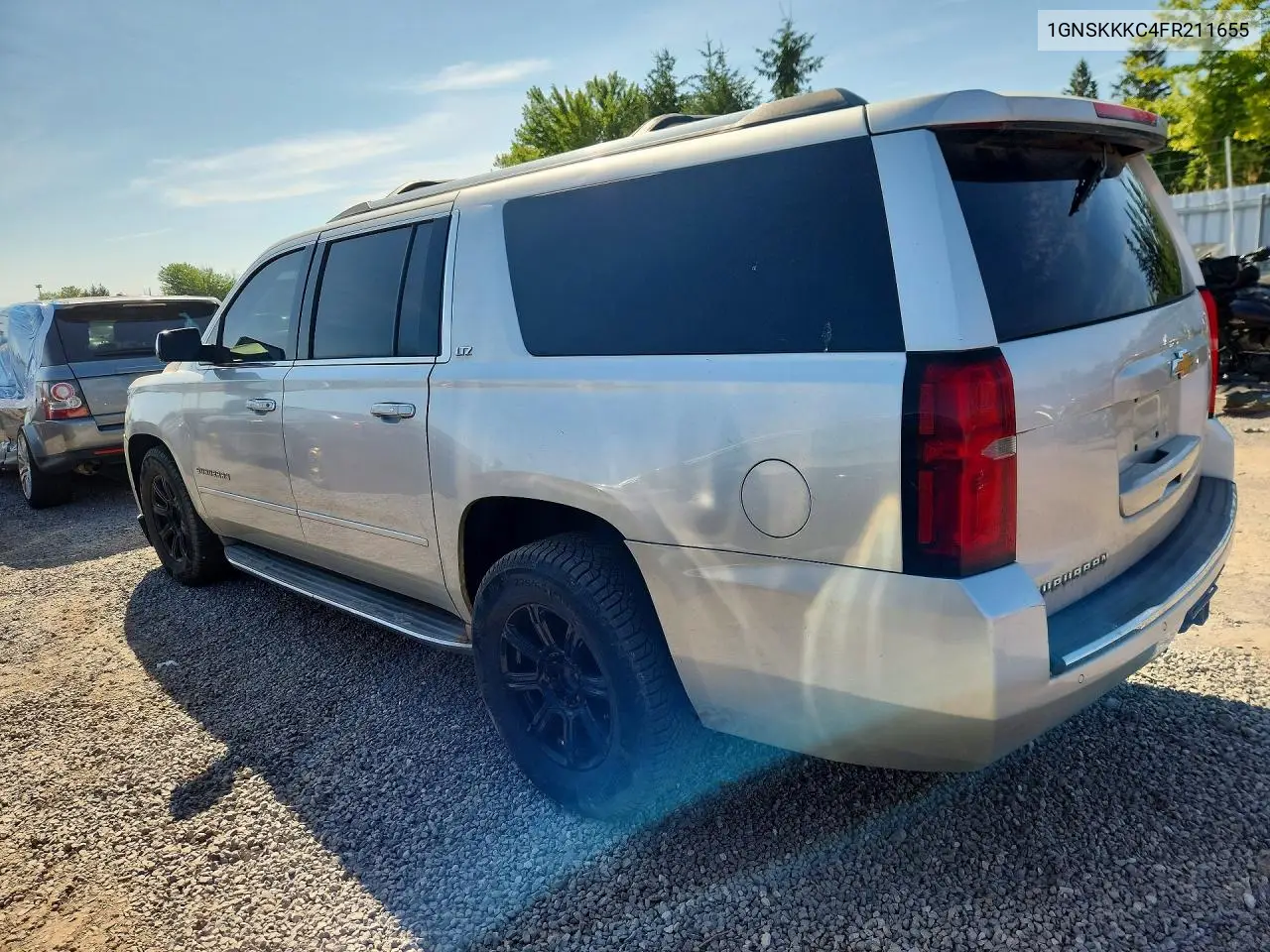 2015 Chevrolet Suburban K1500 Ltz VIN: 1GNSKKKC4FR211655 Lot: 61548106