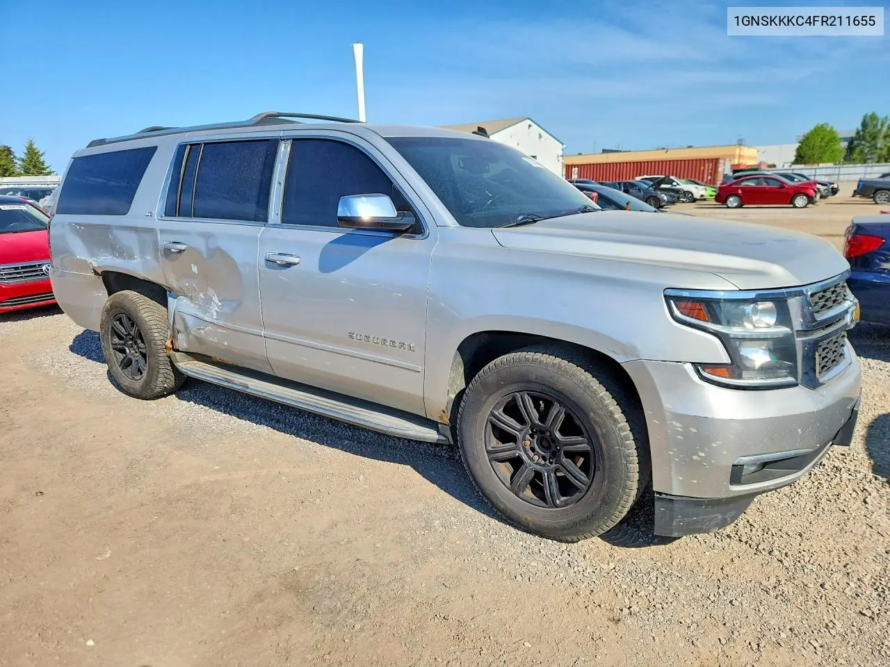 2015 Chevrolet Suburban K1500 Ltz VIN: 1GNSKKKC4FR211655 Lot: 61548106