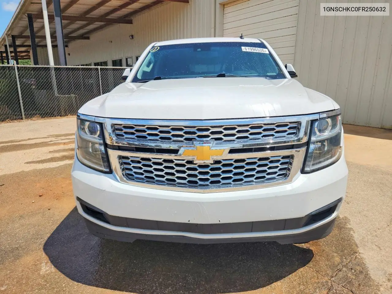 2015 Chevrolet Suburban C1500 Ls VIN: 1GNSCHKC0FR250632 Lot: 61996536