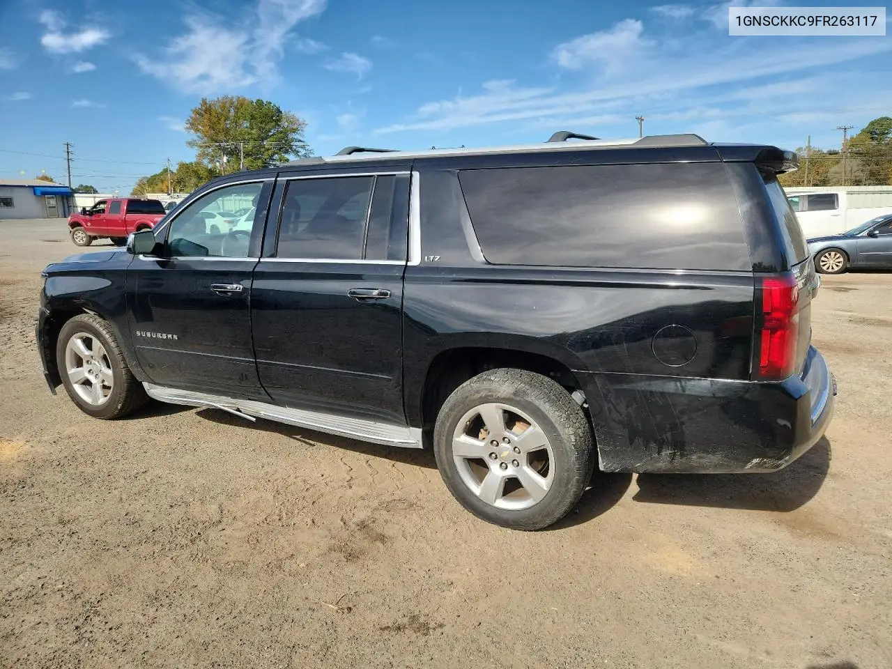 1GNSCKKC9FR263117 2015 Chevrolet Suburban C1500 Ltz