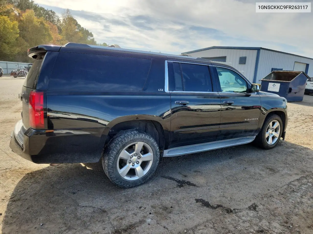 1GNSCKKC9FR263117 2015 Chevrolet Suburban C1500 Ltz