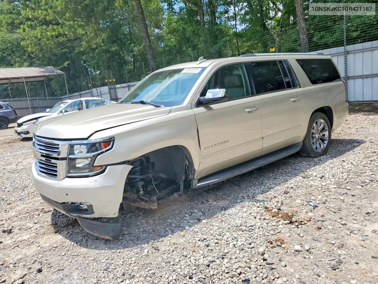 2016 Chevrolet Suburban K1500 Ltz VIN: 1GNSKJKC1GR421187 Lot: 58830836