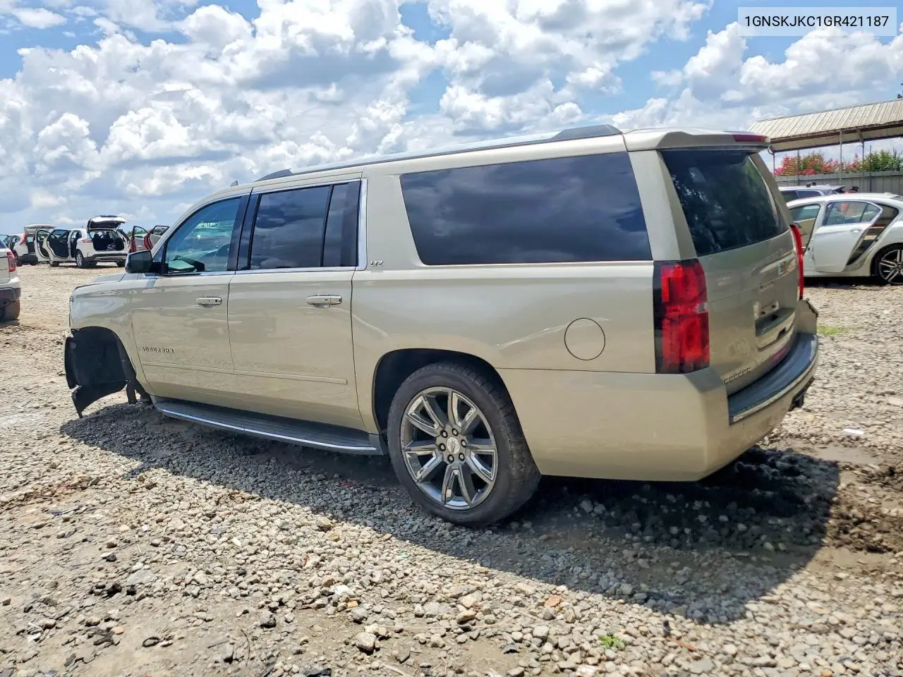 2016 Chevrolet Suburban K1500 Ltz VIN: 1GNSKJKC1GR421187 Lot: 58830836