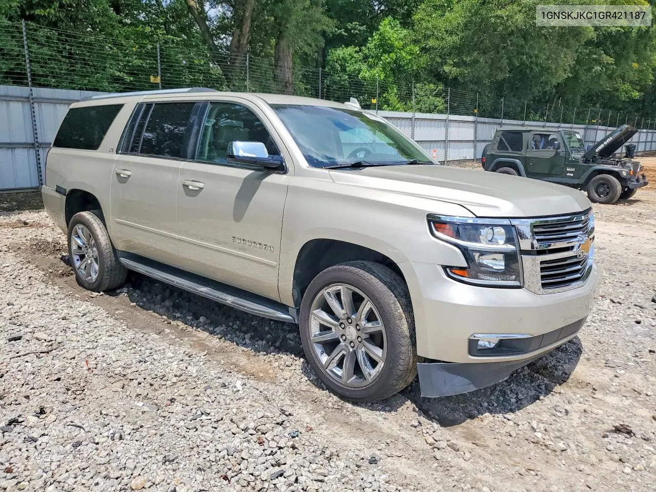2016 Chevrolet Suburban K1500 Ltz VIN: 1GNSKJKC1GR421187 Lot: 58830836