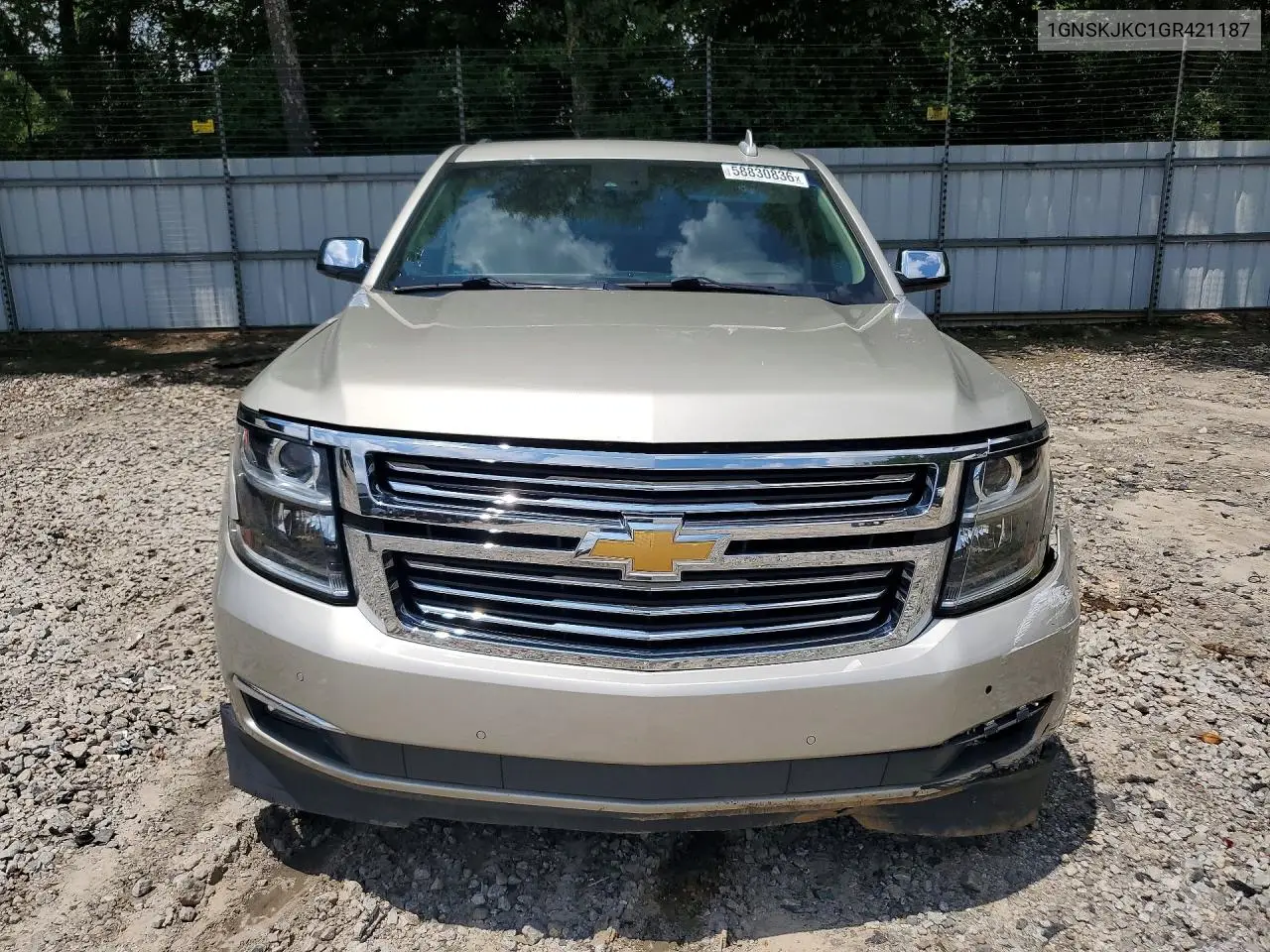2016 Chevrolet Suburban K1500 Ltz VIN: 1GNSKJKC1GR421187 Lot: 58830836