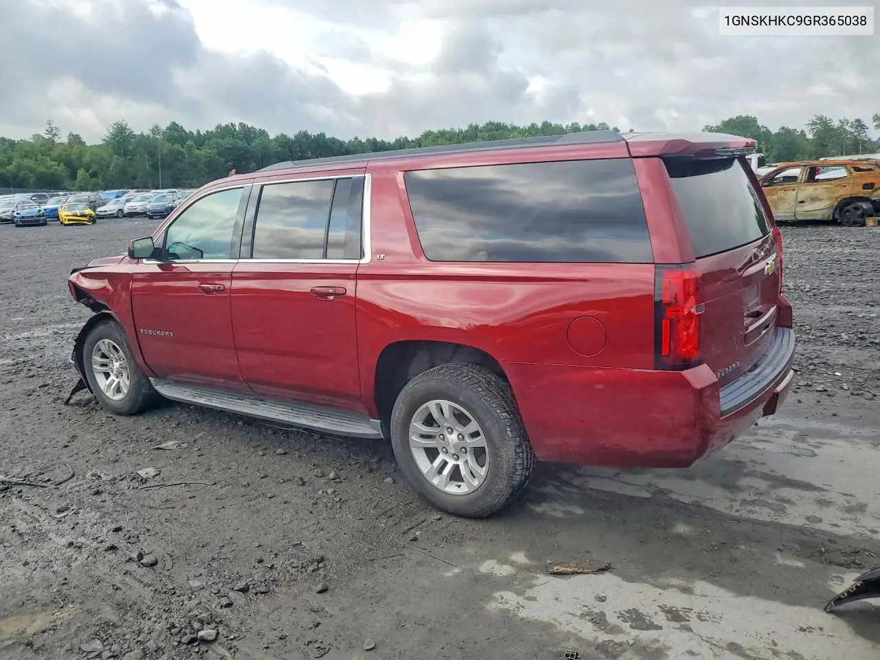 2016 Chevrolet Suburban K1500 Lt VIN: 1GNSKHKC9GR365038 Lot: 58869996