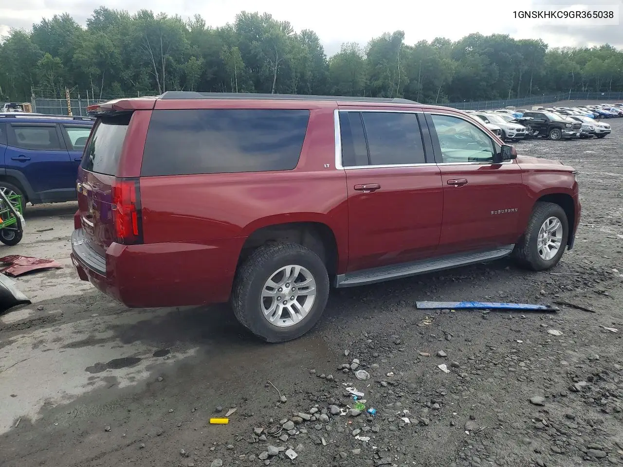 2016 Chevrolet Suburban K1500 Lt VIN: 1GNSKHKC9GR365038 Lot: 58869996