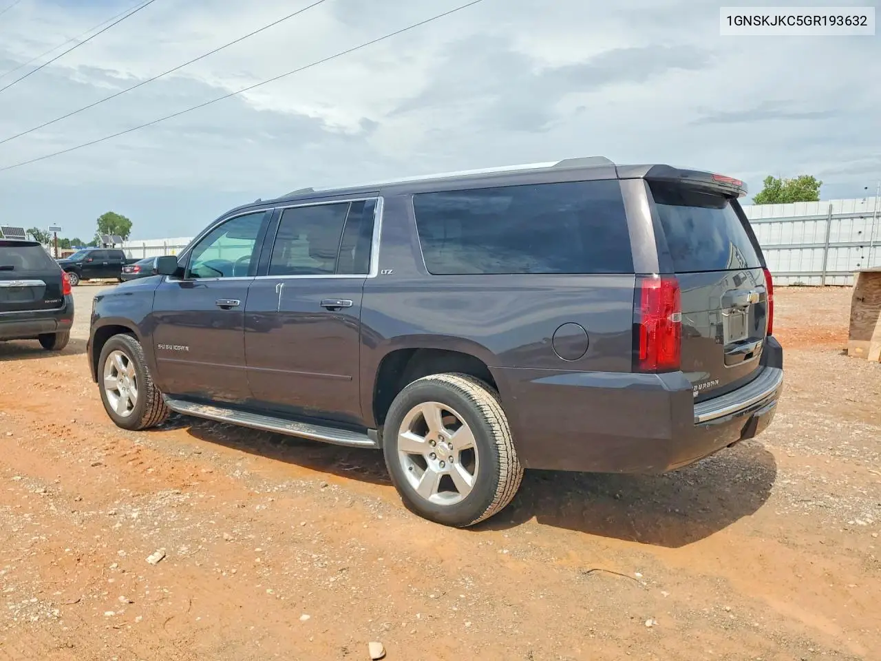 2016 Chevrolet Suburban K1500 Ltz VIN: 1GNSKJKC5GR193632 Lot: 59705916