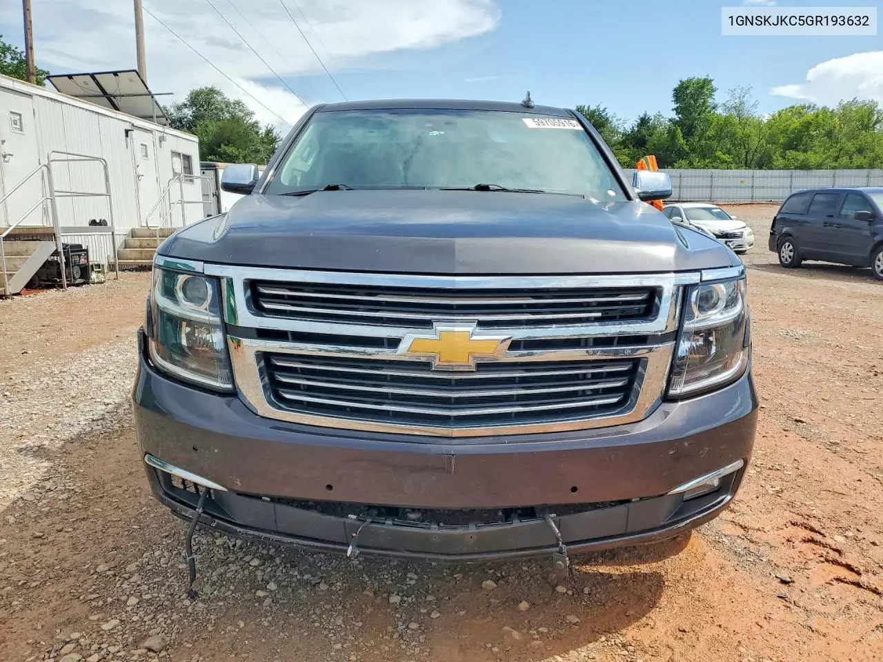 2016 Chevrolet Suburban K1500 Ltz VIN: 1GNSKJKC5GR193632 Lot: 59705916