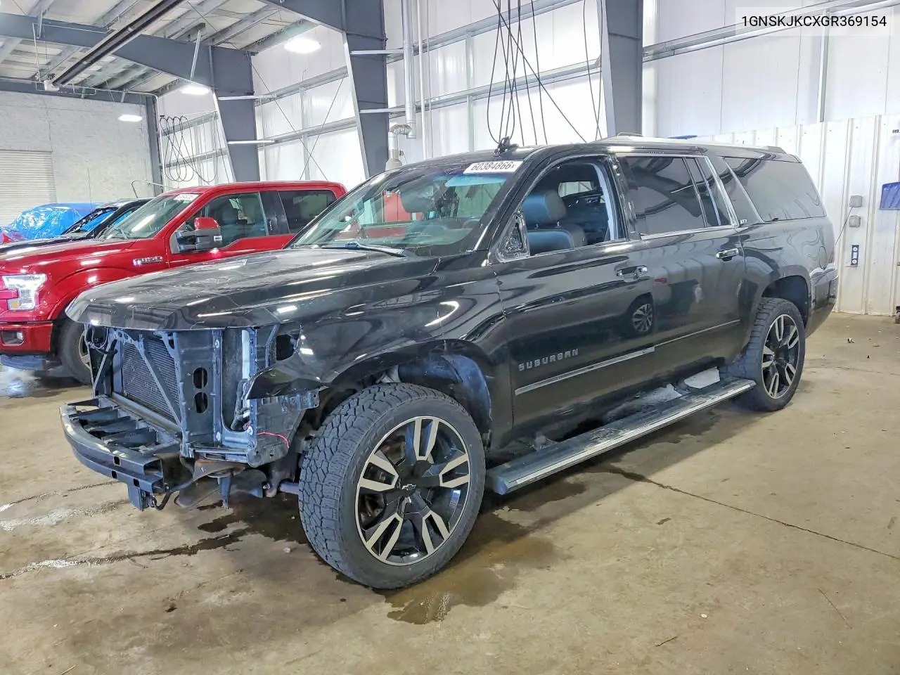 2016 Chevrolet Suburban K1500 Ltz VIN: 1GNSKJKCXGR369154 Lot: 60384866