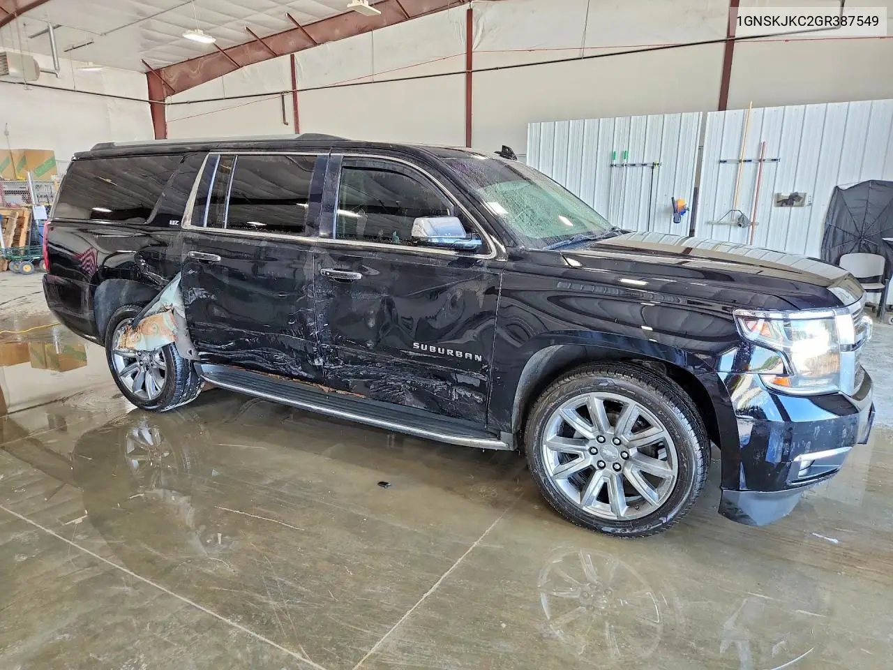 2016 Chevrolet Suburban K1500 Ltz VIN: 1GNSKJKC2GR387549 Lot: 60665076
