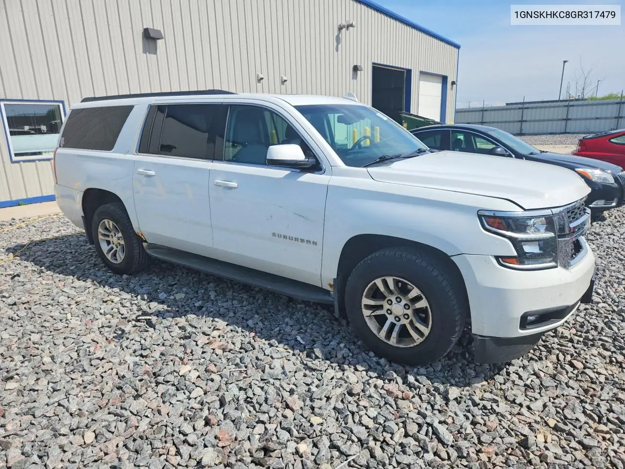 2016 Chevrolet Suburban K1500 Lt VIN: 1GNSKHKC8GR317479 Lot: 60735936