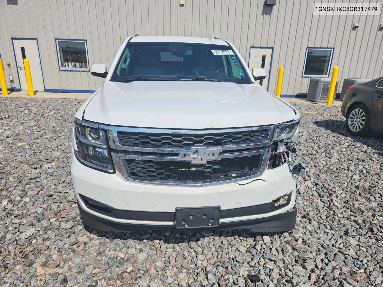 2016 Chevrolet Suburban K1500 Lt VIN: 1GNSKHKC8GR317479 Lot: 60735936