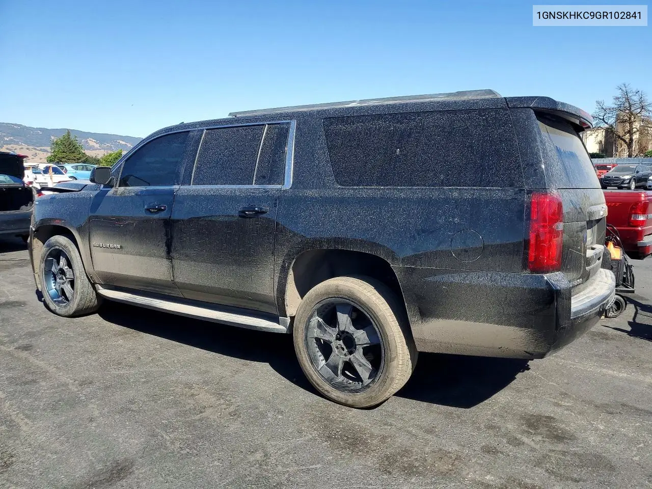 2016 Chevrolet Suburban K1500 Lt VIN: 1GNSKHKC9GR102841 Lot: 60798456