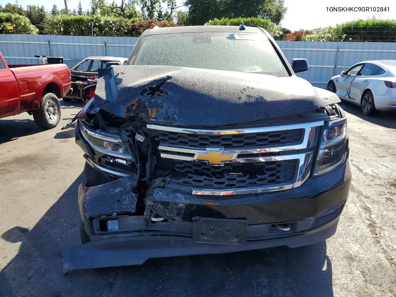 2016 Chevrolet Suburban K1500 Lt VIN: 1GNSKHKC9GR102841 Lot: 60798456