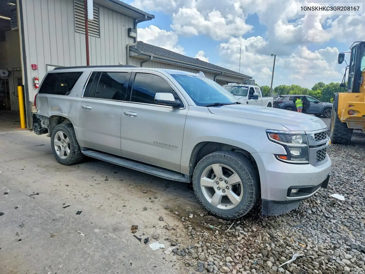 2016 Chevrolet Suburban K1500 Lt VIN: 1GNSKHKC3GR208167 Lot: 61578666