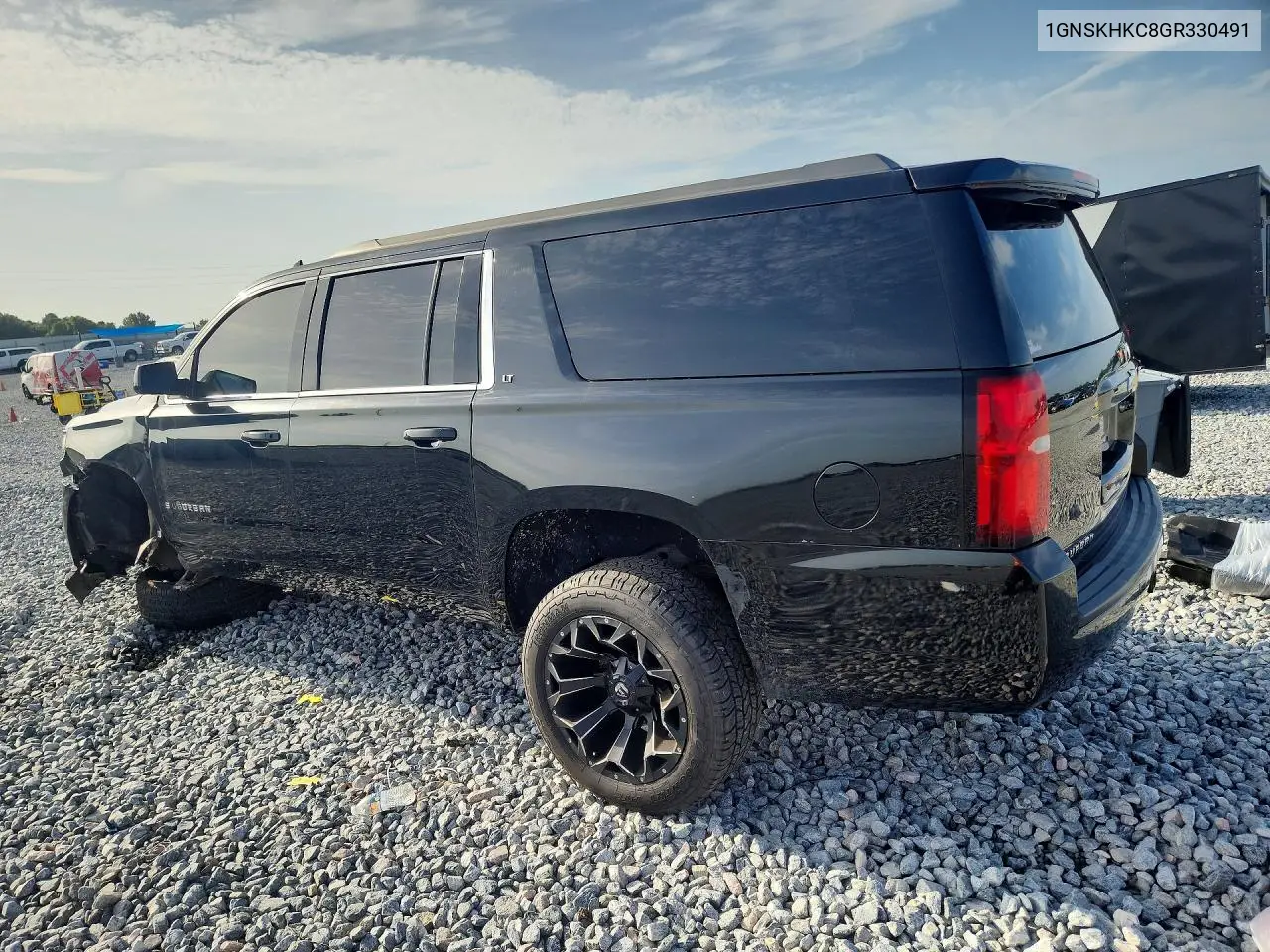 2016 Chevrolet Suburban K1500 Lt VIN: 1GNSKHKC8GR330491 Lot: 61602866