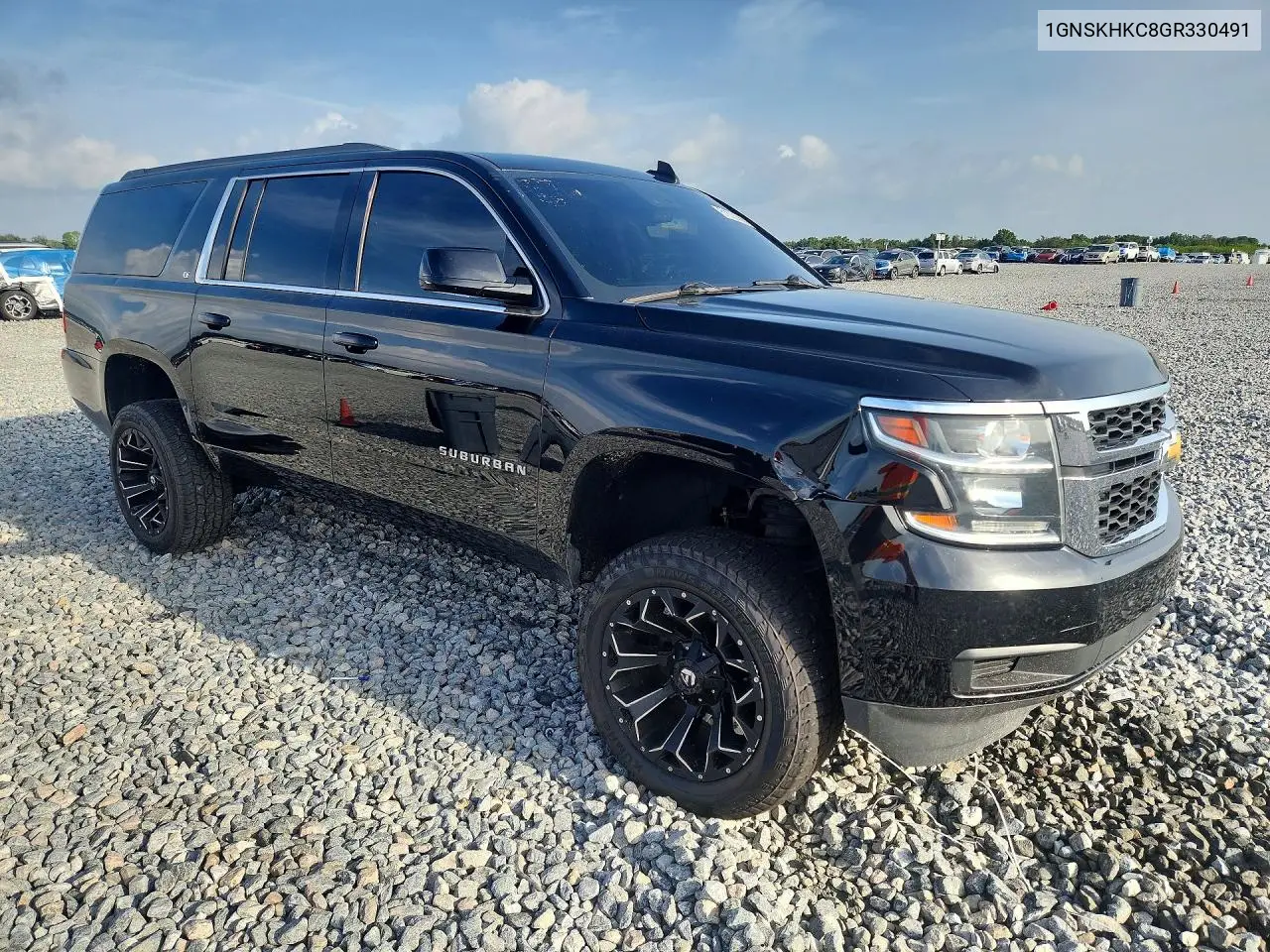 2016 Chevrolet Suburban K1500 Lt VIN: 1GNSKHKC8GR330491 Lot: 61602866