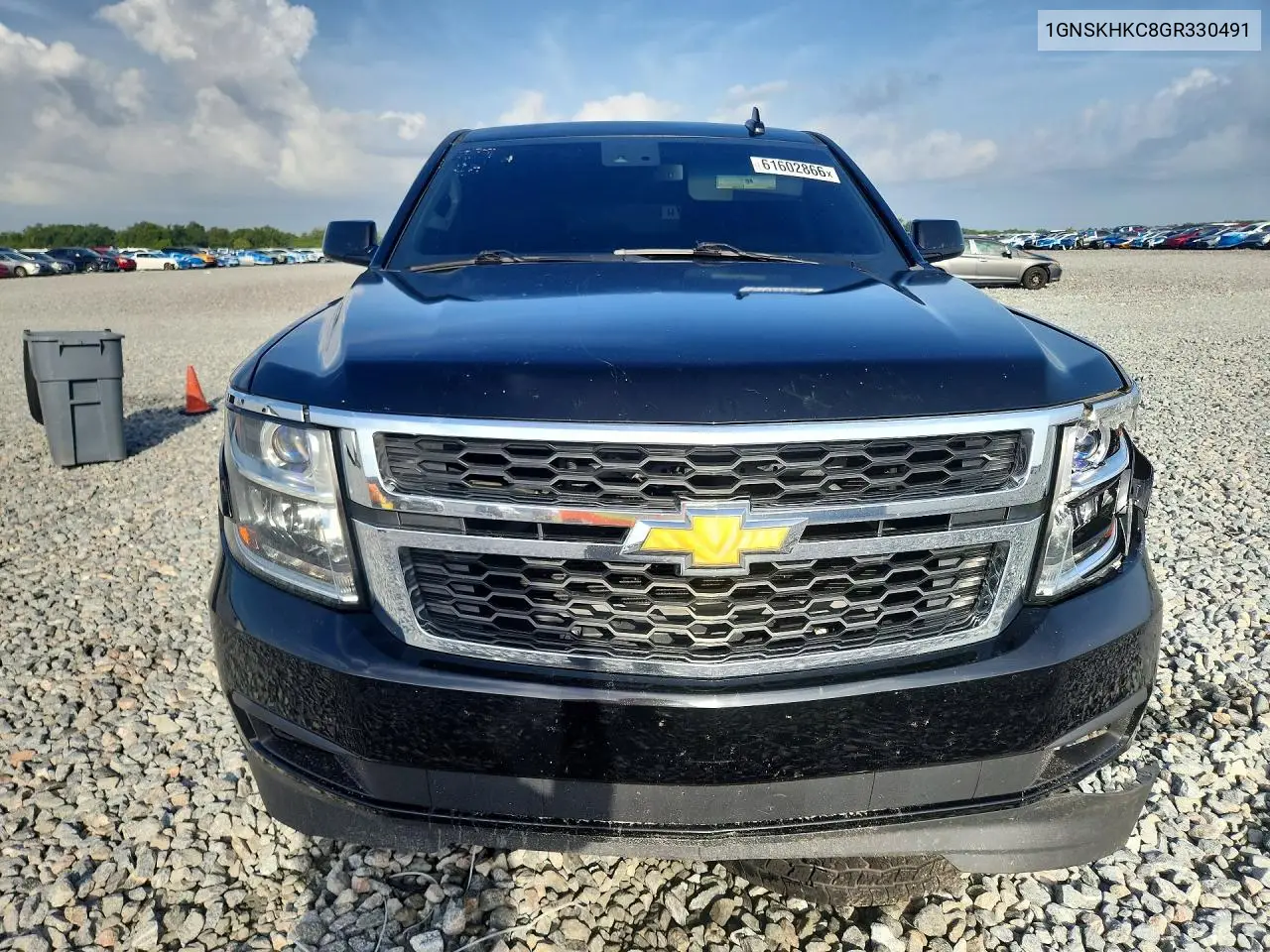 2016 Chevrolet Suburban K1500 Lt VIN: 1GNSKHKC8GR330491 Lot: 61602866