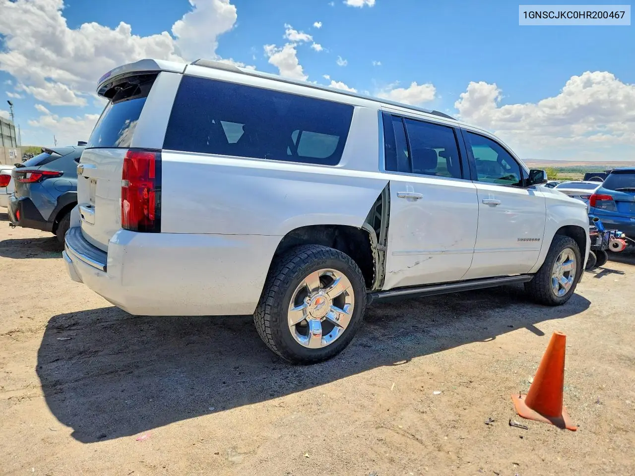 2017 Chevrolet Suburban C1500 Premier VIN: 1GNSCJKC0HR200467 Lot: 57705486