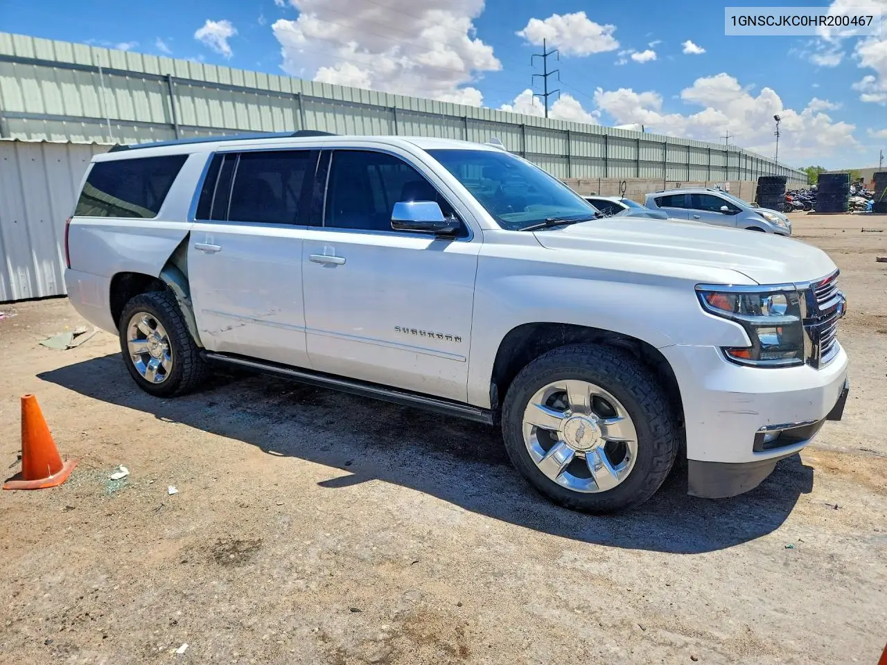 2017 Chevrolet Suburban C1500 Premier VIN: 1GNSCJKC0HR200467 Lot: 57705486