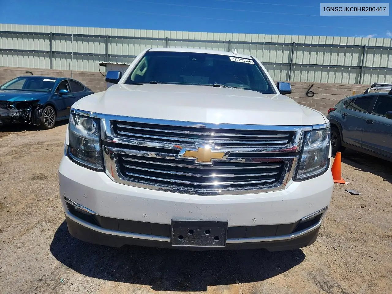 2017 Chevrolet Suburban C1500 Premier VIN: 1GNSCJKC0HR200467 Lot: 57705486