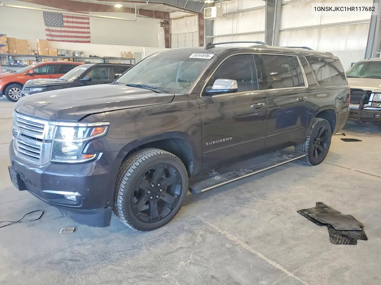 2017 Chevrolet Suburban K1500 Premier VIN: 1GNSKJKC1HR117682 Lot: 59344696