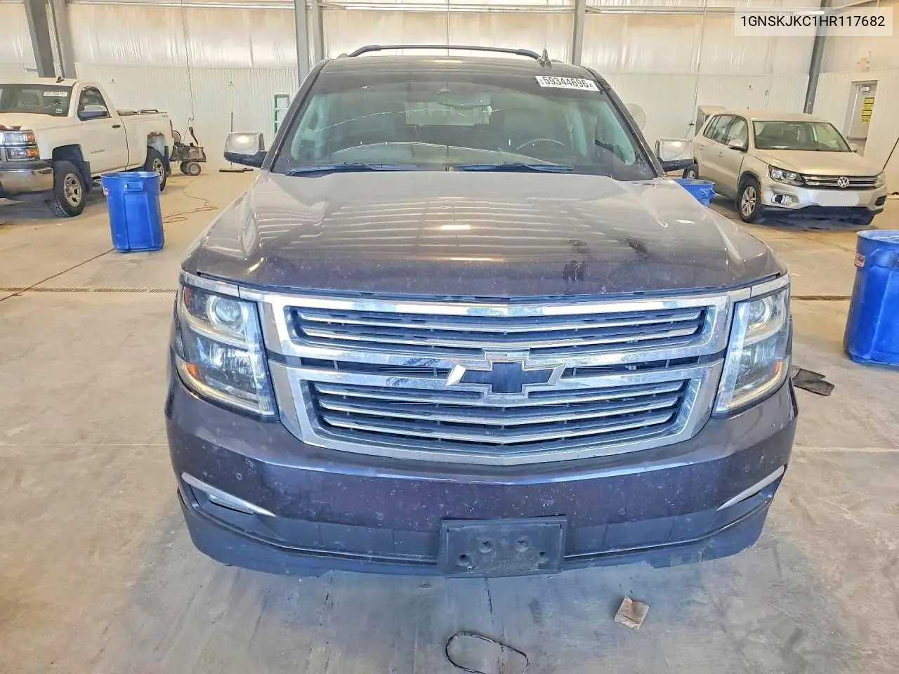 2017 Chevrolet Suburban K1500 Premier VIN: 1GNSKJKC1HR117682 Lot: 59344696