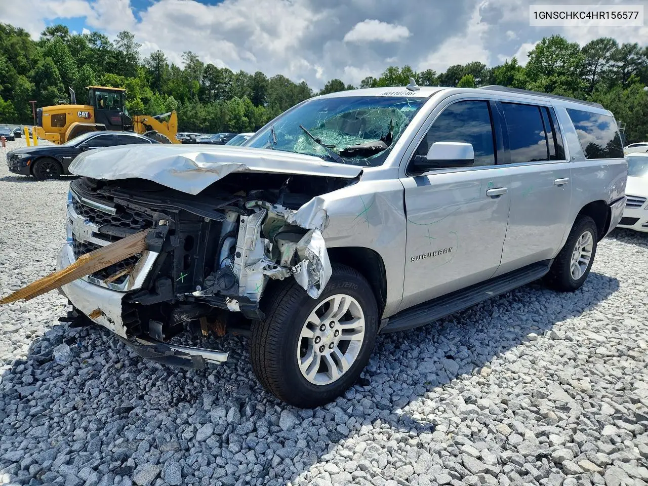 2017 Chevrolet Suburban C1500 Lt VIN: 1GNSCHKC4HR156577 Lot: 60410746