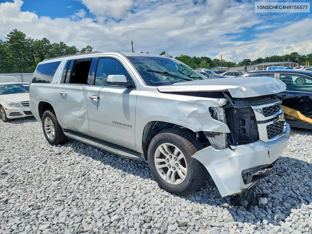 2017 Chevrolet Suburban C1500 Lt VIN: 1GNSCHKC4HR156577 Lot: 60410746
