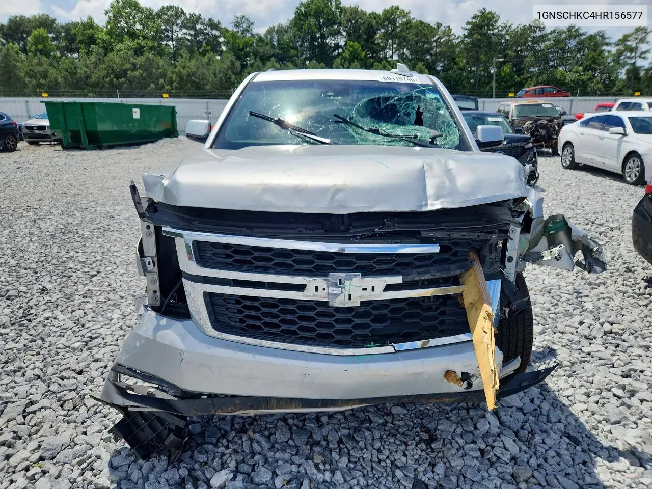 2017 Chevrolet Suburban C1500 Lt VIN: 1GNSCHKC4HR156577 Lot: 60410746
