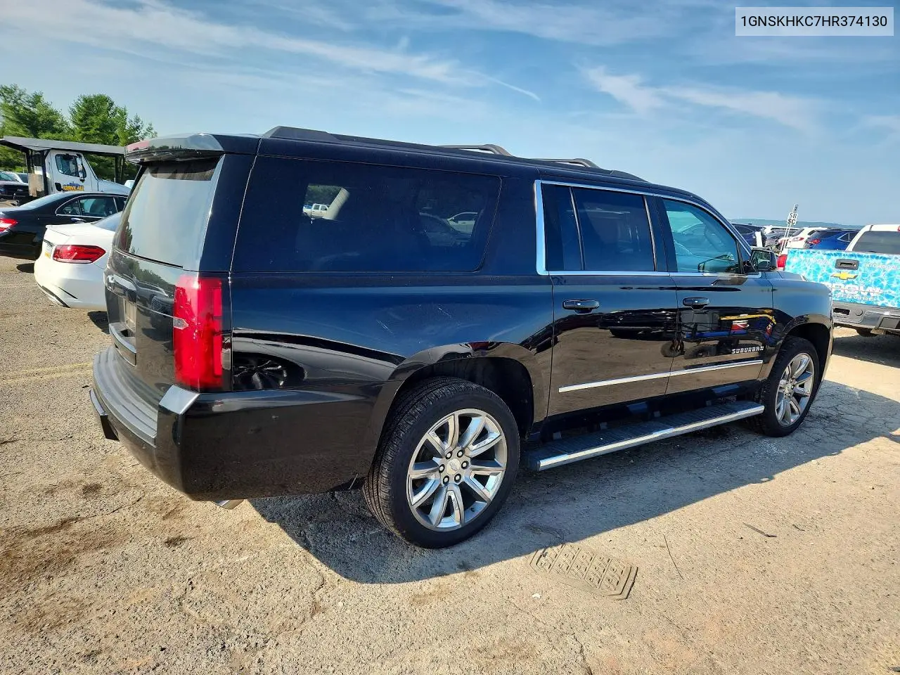 2017 Chevrolet Suburban K1500 Lt VIN: 1GNSKHKC7HR374130 Lot: 60692126
