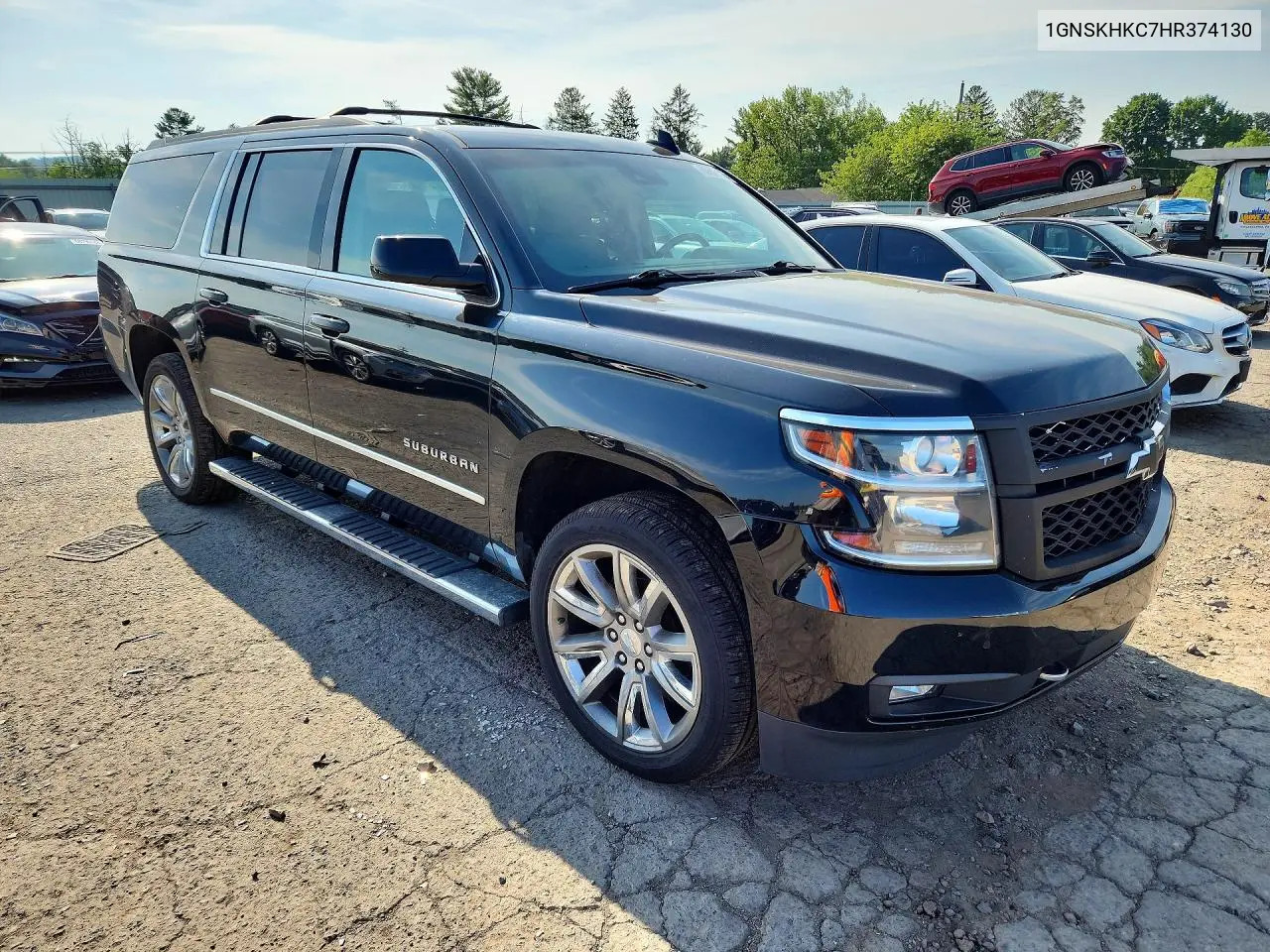 2017 Chevrolet Suburban K1500 Lt VIN: 1GNSKHKC7HR374130 Lot: 60692126