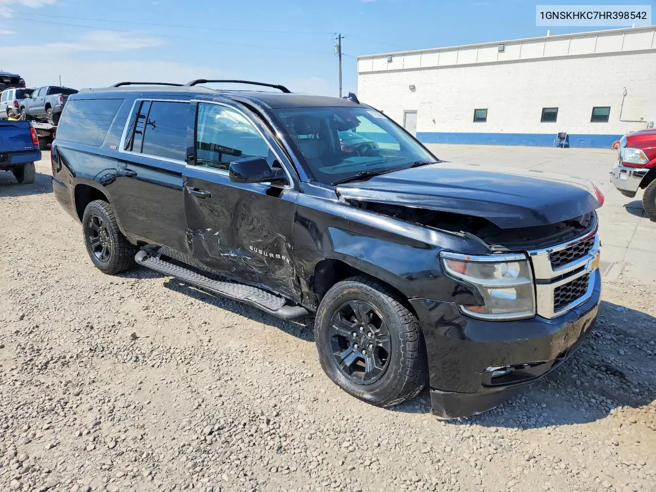 2017 Chevrolet Suburban K1500 Lt VIN: 1GNSKHKC7HR398542 Lot: 61060506