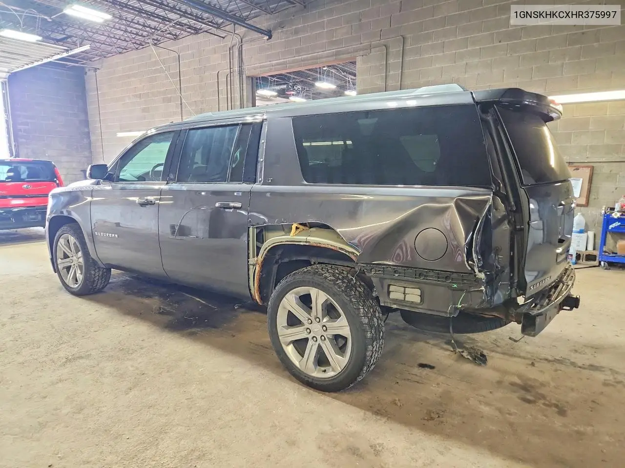 2017 Chevrolet Suburban K1500 Lt VIN: 1GNSKHKCXHR375997 Lot: 61284826