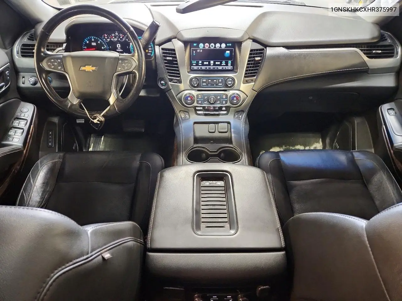 2017 Chevrolet Suburban K1500 Lt VIN: 1GNSKHKCXHR375997 Lot: 61284826