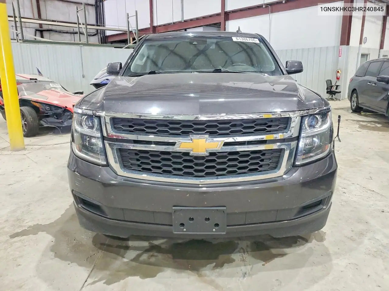 2017 Chevrolet Suburban K1500 Lt VIN: 1GNSKHKC3HR240845 Lot: 61386706