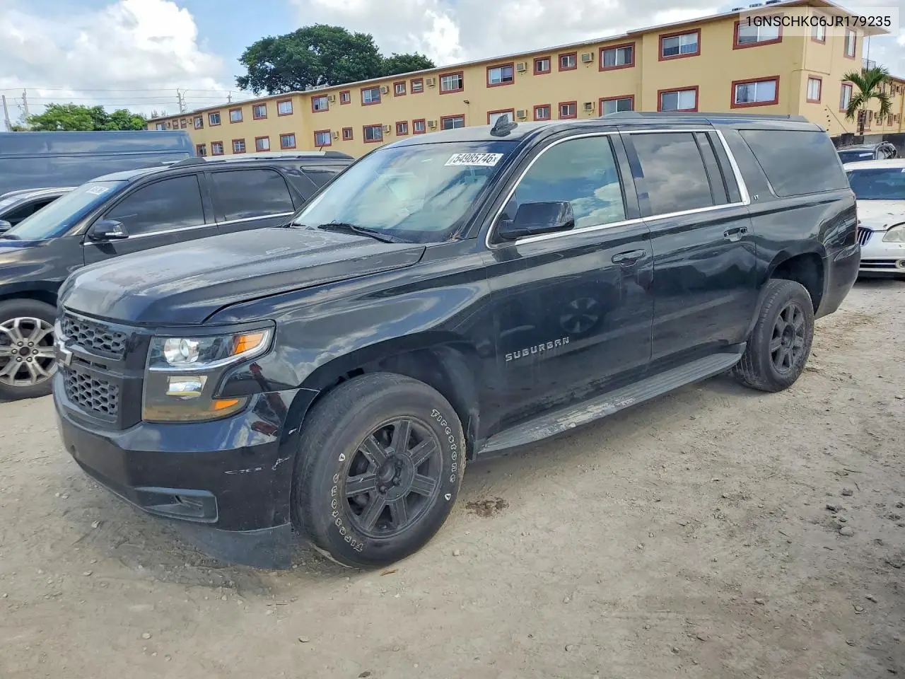 1GNSCHKC6JR179235 2018 Chevrolet Suburban C1500 Lt