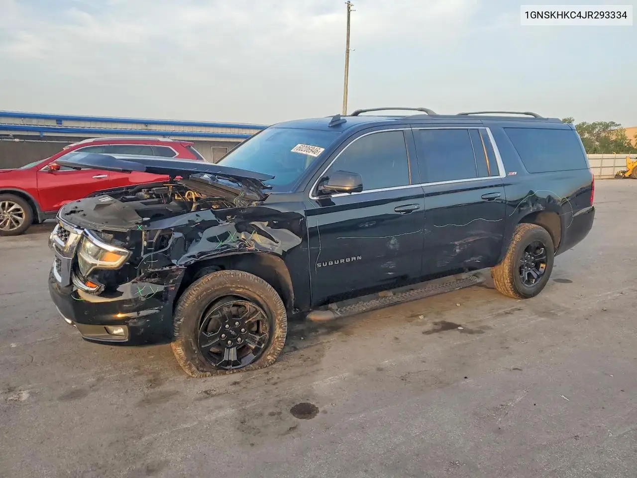 2018 Chevrolet Suburban K1500 Lt VIN: 1GNSKHKC4JR293334 Lot: 60206946