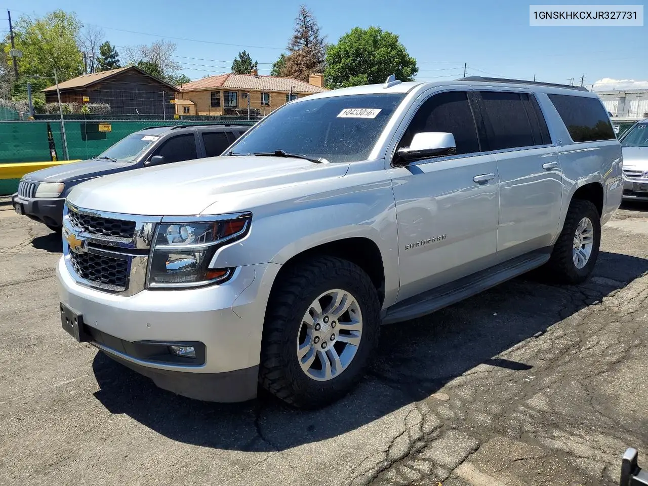 2018 Chevrolet Suburban K1500 Lt VIN: 1GNSKHKCXJR327731 Lot: 60433056