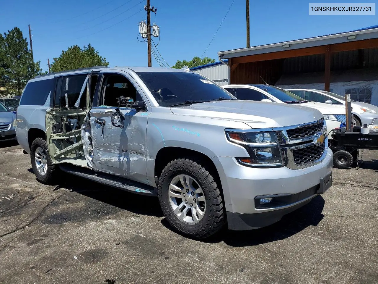 2018 Chevrolet Suburban K1500 Lt VIN: 1GNSKHKCXJR327731 Lot: 60433056