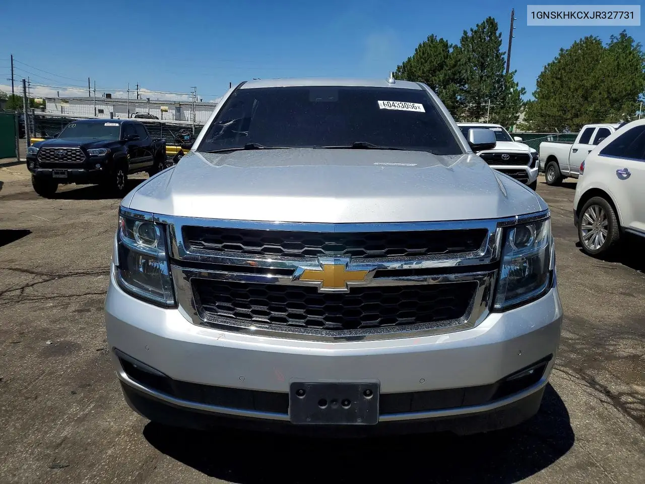 2018 Chevrolet Suburban K1500 Lt VIN: 1GNSKHKCXJR327731 Lot: 60433056