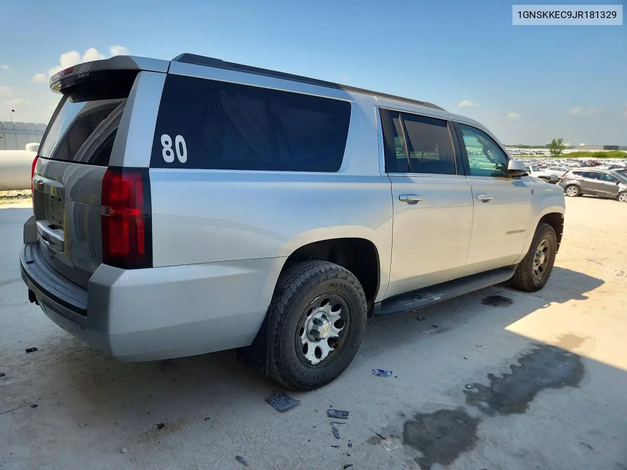 2018 Chevrolet Suburban K1500 VIN: 1GNSKKEC9JR181329 Lot: 60554676