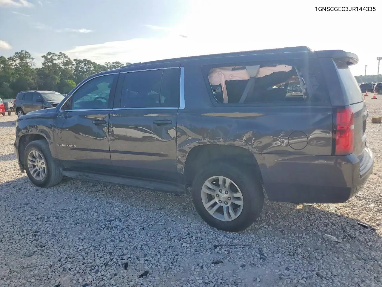 2018 Chevrolet Suburban C1500 Ls VIN: 1GNSCGEC3JR144335 Lot: 60777316