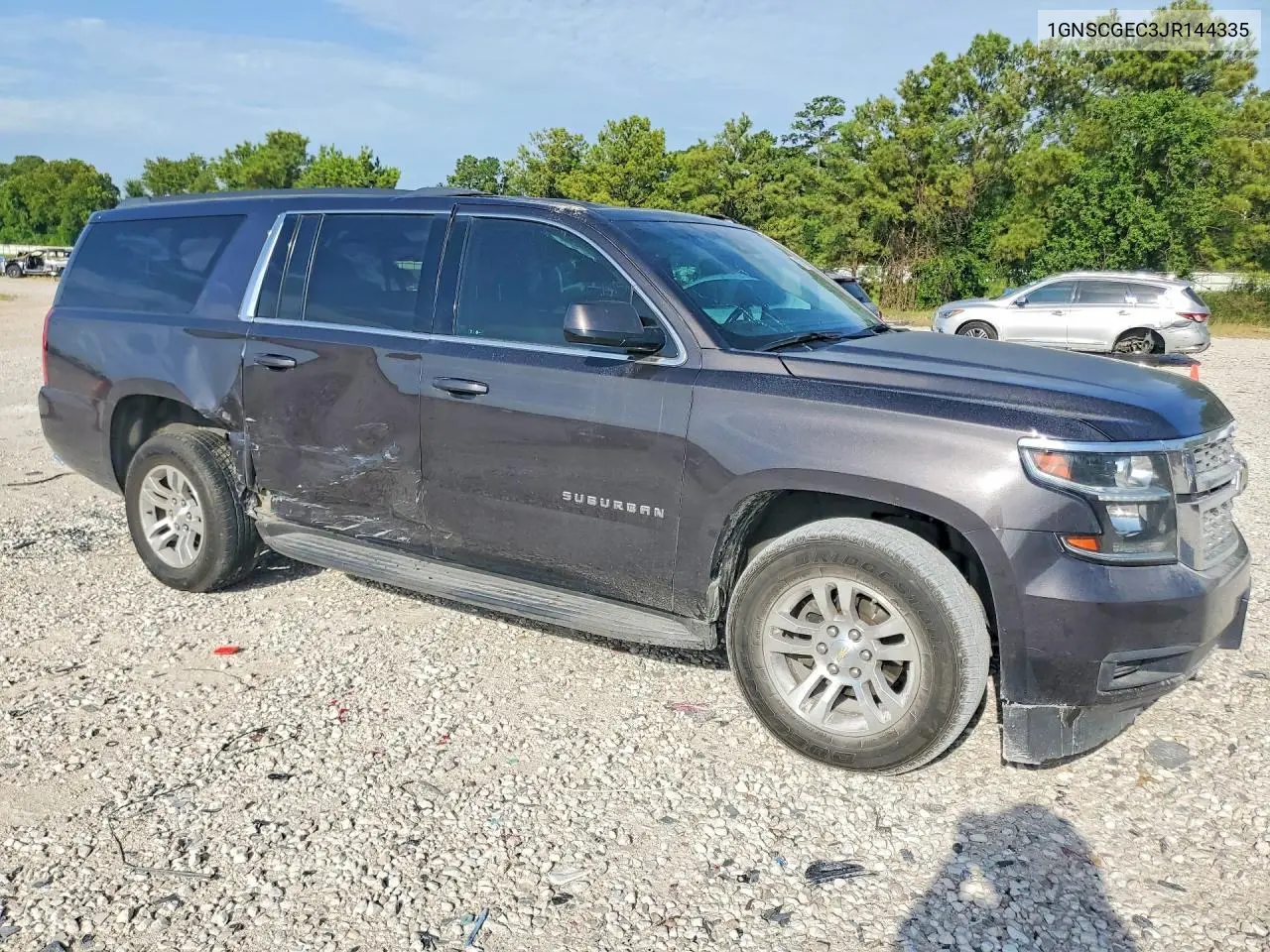 2018 Chevrolet Suburban C1500 Ls VIN: 1GNSCGEC3JR144335 Lot: 60777316