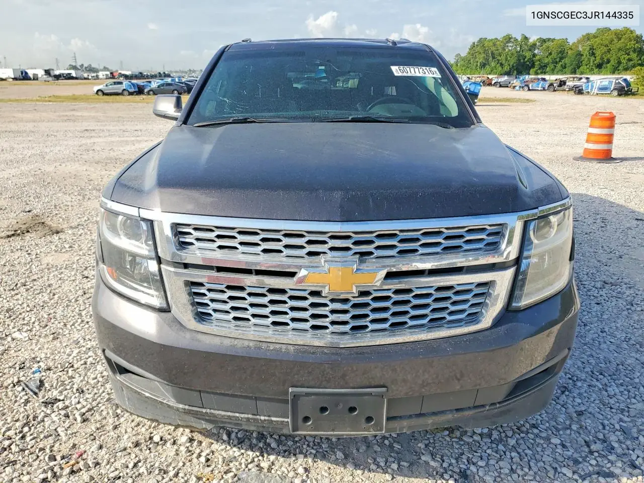 2018 Chevrolet Suburban C1500 Ls VIN: 1GNSCGEC3JR144335 Lot: 60777316