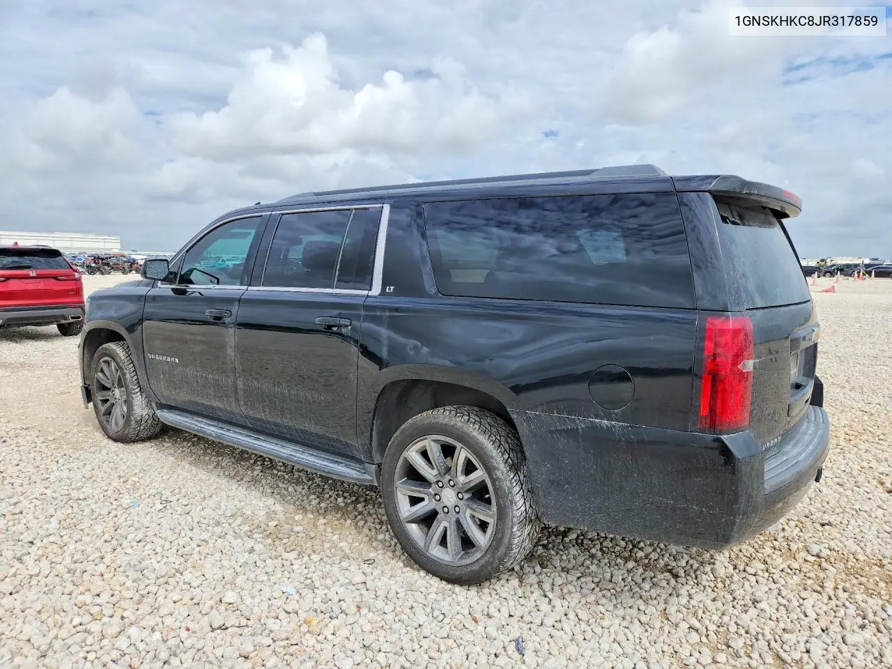2018 Chevrolet Suburban K1500 Lt VIN: 1GNSKHKC8JR317859 Lot: 60821746