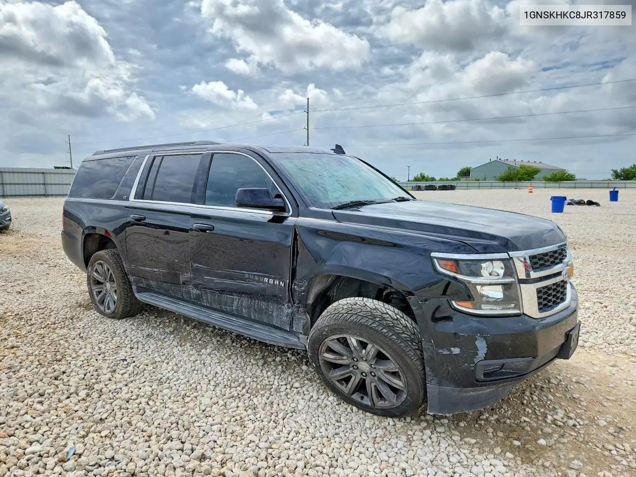 2018 Chevrolet Suburban K1500 Lt VIN: 1GNSKHKC8JR317859 Lot: 60821746
